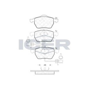 Jgo Pastillas ICER Ref. 181331