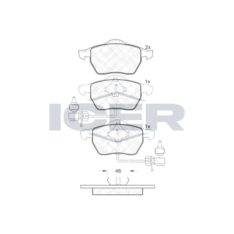 Jgo Pastillas ICER Ref. 181331