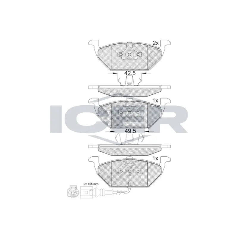Jgo Pastillas ICER Ref. 181349