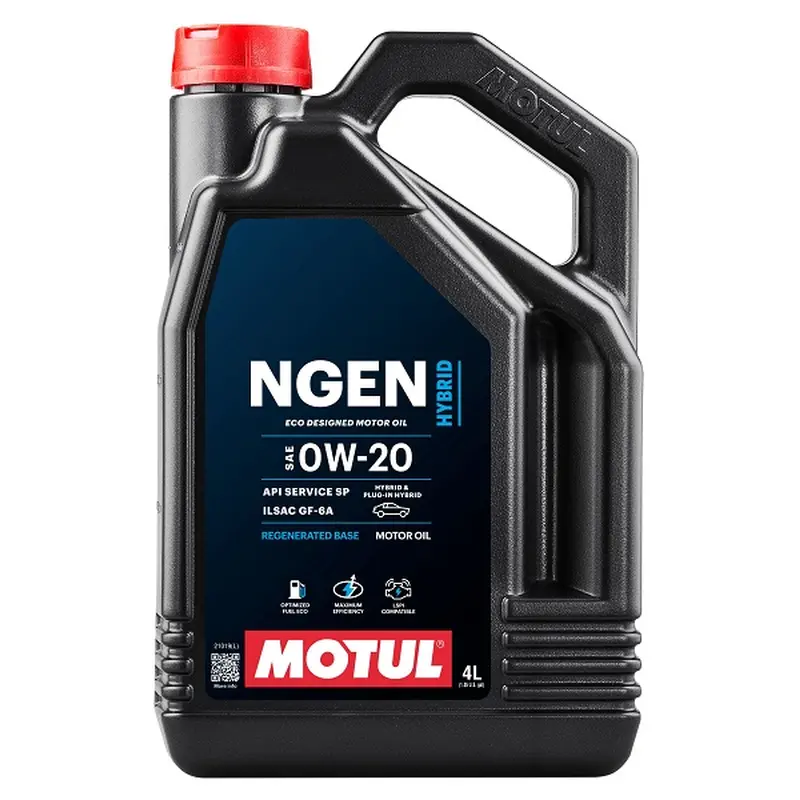 Ngen Hybrid 0W20 4L MOTUL Ref. 111902