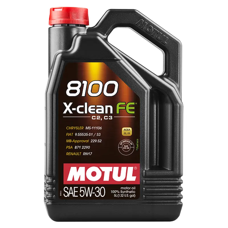 8100 X-Clean Fe C2/C3 5W30 5L MOTUL Ref. 112781
