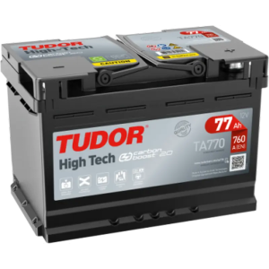 Batería High-Tech 12V 77A TUDOR Ref. TA770