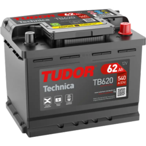 Bateria 12V 62A TUDOR Ref. TB620