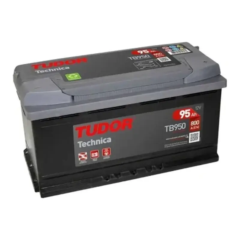Batería 12V 95A TUDOR Ref. TB950