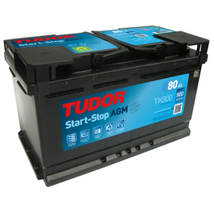 Batería Agm 12V 80A TUDOR Ref. TK800