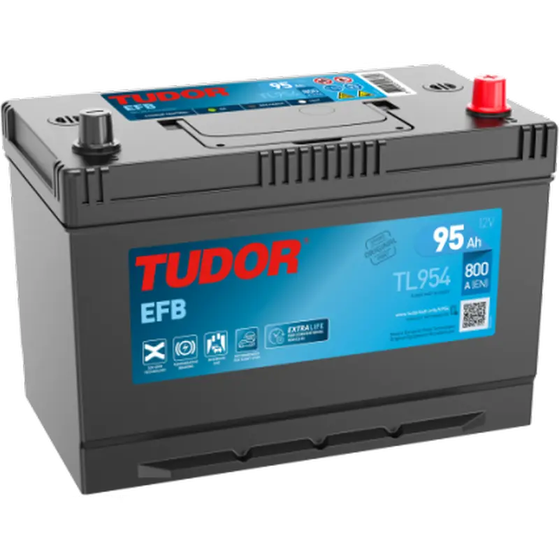 Batería Efb 12V 95A TUDOR Ref. TL954