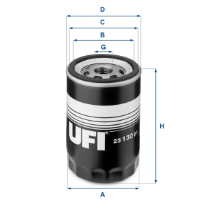 Filtro Aceite Oc47 Vag UFI Ref. 2313001