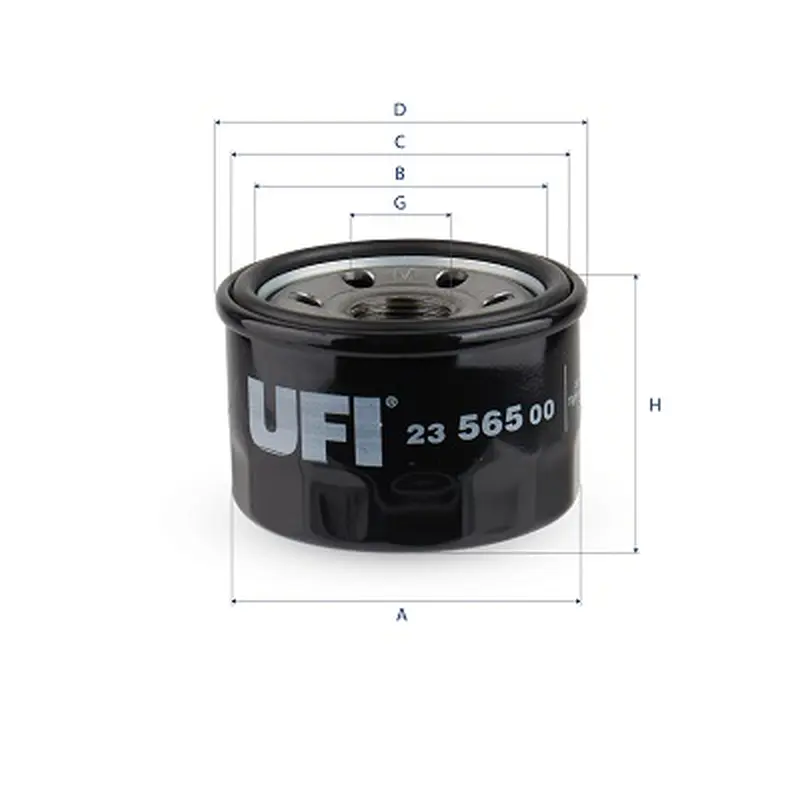 Filtro Aceite Oc607 Mmc Mb UFI Ref. 2356500