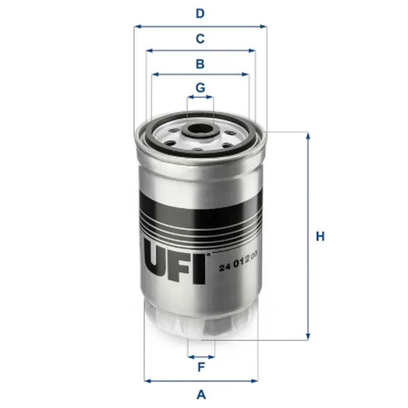 Filtro Combus Kc101/1 * UFI Ref. 2401200