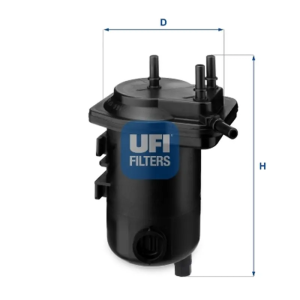 Filtro Combus Kl430 UFI Ref. 2401300