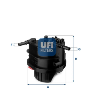 Filtro Combus Kl777D Psa * UFI Ref. 2401500