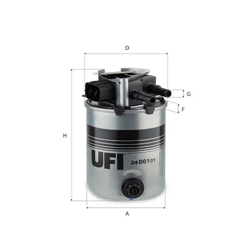 Filtro Combus Kl909 Nissan * UFI Ref. 2406101