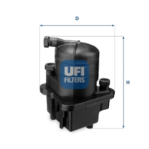 Filtro Combus Kl469 Renault UFI Ref. 2408700