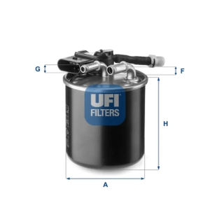 Filtro Combus Kl913 Mb UFI Ref. 2415100