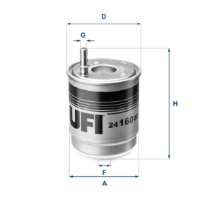 Filtro Combustible Kia * UFI Ref. 2416000