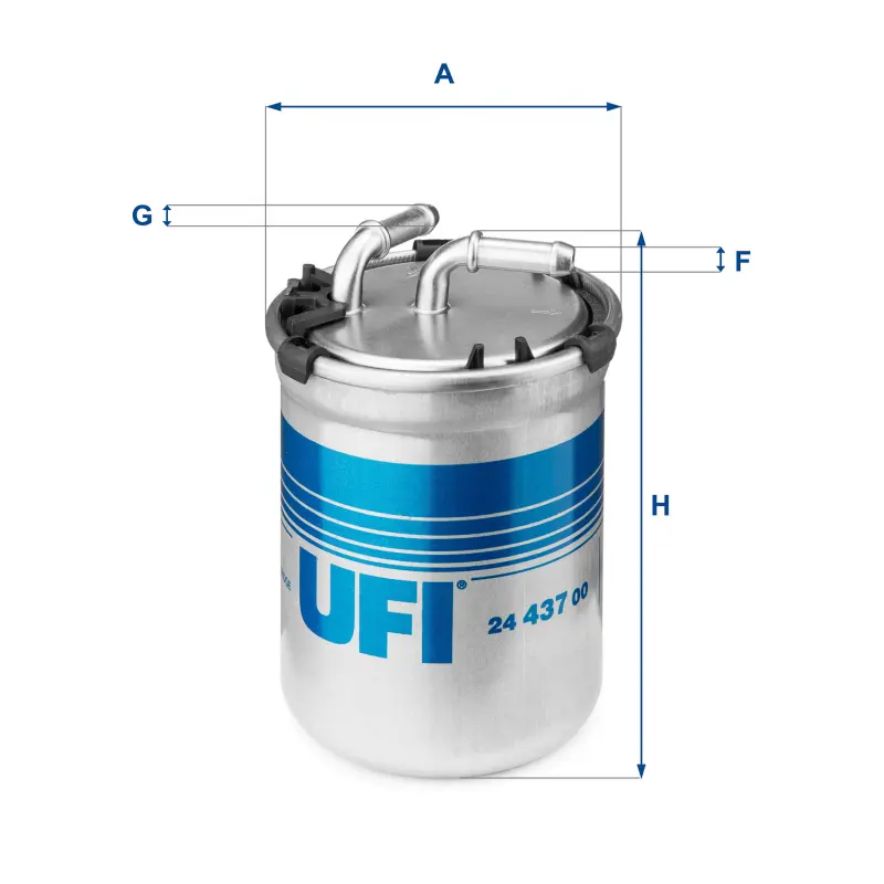 Filtro Combus Kl494 Vag * UFI Ref. 2443700
