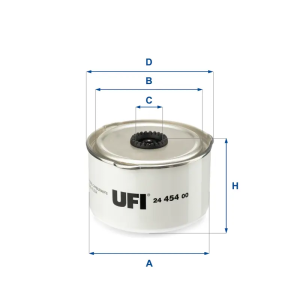 Filtro Combus Kc241D UFI Ref. 2445400