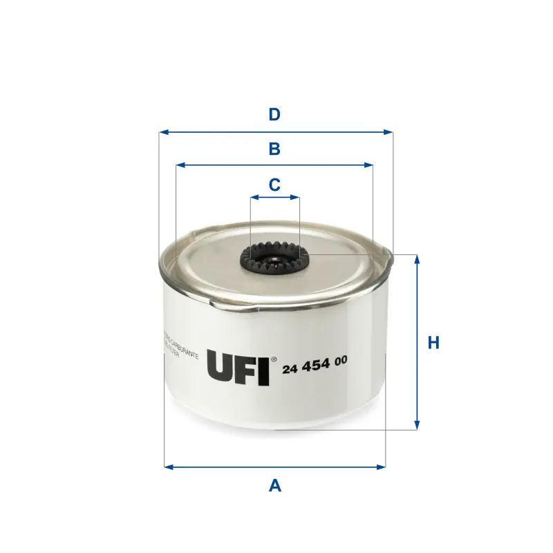 Filtro Combus Kc241D UFI Ref. 2445400