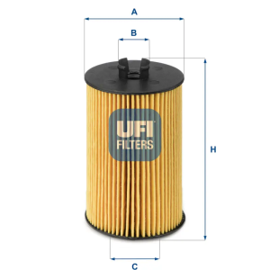 Filtro Aceite Ox173/2D Opel UFI Ref. 2501200