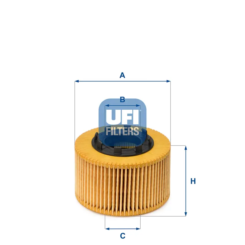 Filtro Aceite Ox191D UFI Ref. 2501500