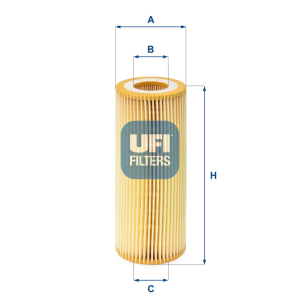 Filtro Aceite Ox368D1 UFI Ref. 2502100
