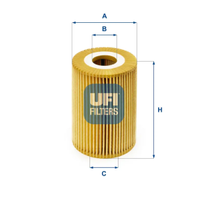 Filtro Aceite Ox415D UFI Ref. 2502600
