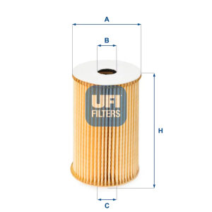 Filtro Aceite Ox360D Vag UFI Ref. 2502900