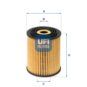 Filtro Aceite Ox175D UFI Ref. 2503400