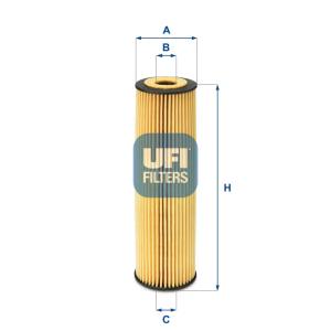 Filtro Aceite Ox183/5D1 UFI Ref. 2505000