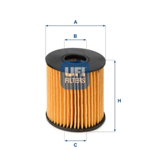 Filtro Aceite Ox339/2D Psa P UFI Ref. 2506000