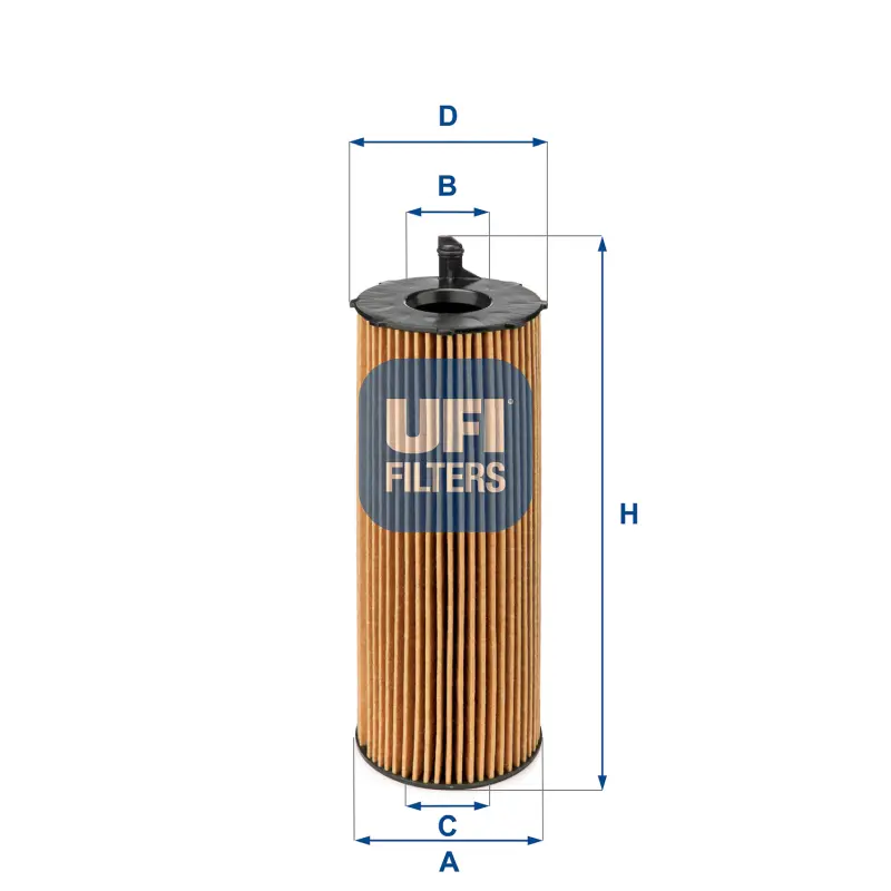 Filtro Aceite Ox196/1D Psa UFI Ref. 2506800