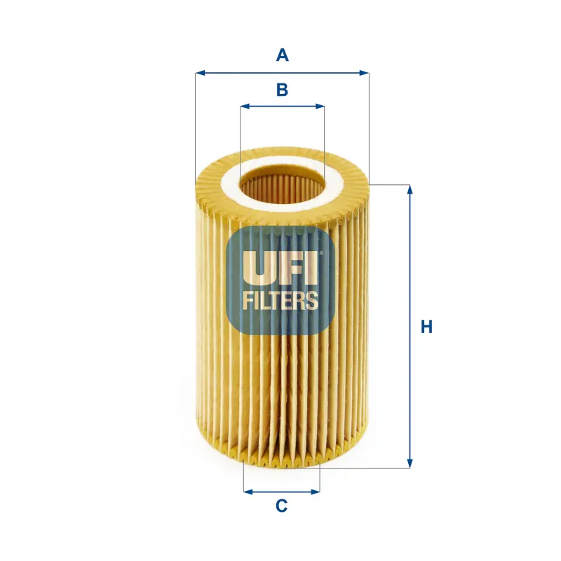Filtro Aceite Ox347D UFI Ref. 2507400