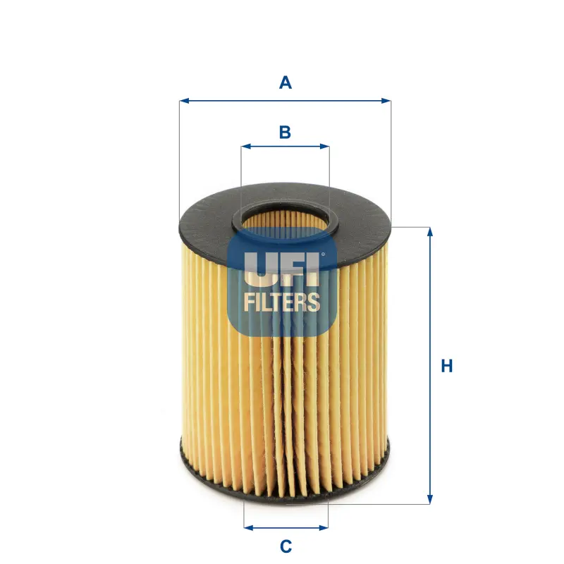 Filtro Aceite Ox413D1 Toyota UFI Ref. 2507700