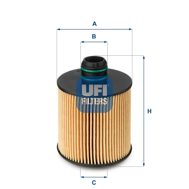 Filtro Aceite Ox779D Fiat Gm * UFI Ref. 2508300