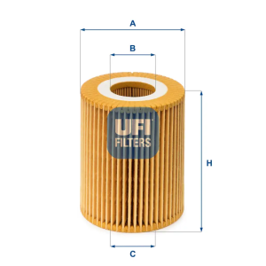 Filtro Aceite Ox437D Opel UFI Ref. 2508500