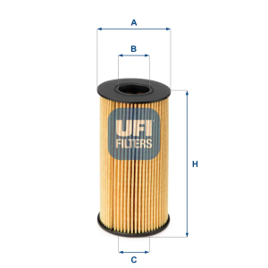 Filtro Aceite Ox441D Nissan UFI Ref. 2509400