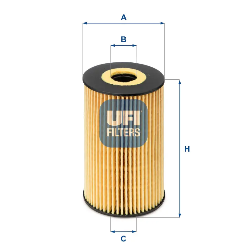 Filtro Aceite Ox388D Vag UFI Ref. 2510600