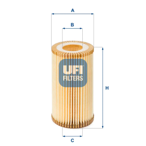 Filtro Aceite Ox153/7D2 UFI Ref. 2515900