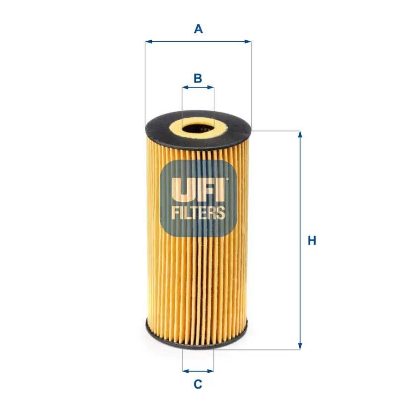 Filtro Aceite Ox377D UFI Ref. 2516600