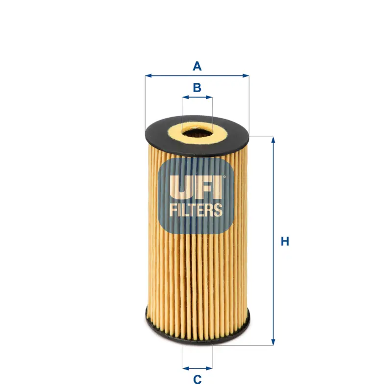 Filtro Aceite Ox389/1D Gm Nis UFI Ref. 2517000