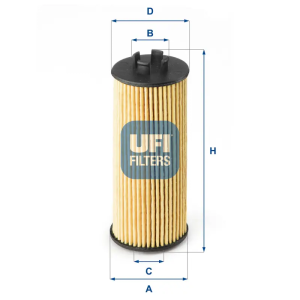 Filtro Aceite Ox815/1D UFI Ref. 2518500