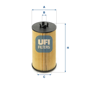 Filtro Aceite Ox1058D Gm UFI Ref. 2519900