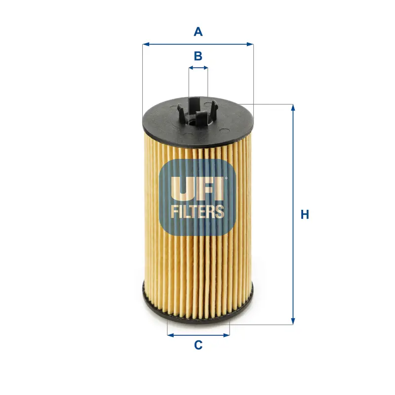 Filtro Aceite Ox1058D Gm UFI Ref. 2519900