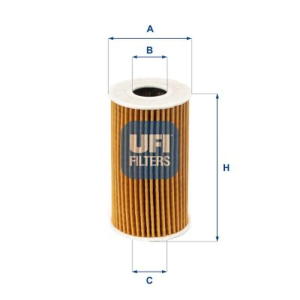 Filtro Aceite Ox1138D Rover UFI Ref. 2522300