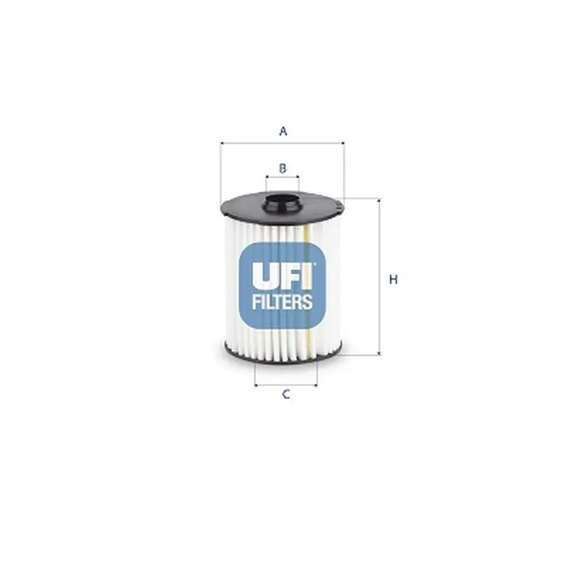 Filtro Aceite * UFI Ref. 2522800