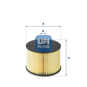 Filtro Combus Kx201D UFI Ref. 2602200