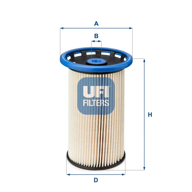 Filtro Combus Kx342 * UFI Ref. 2602600