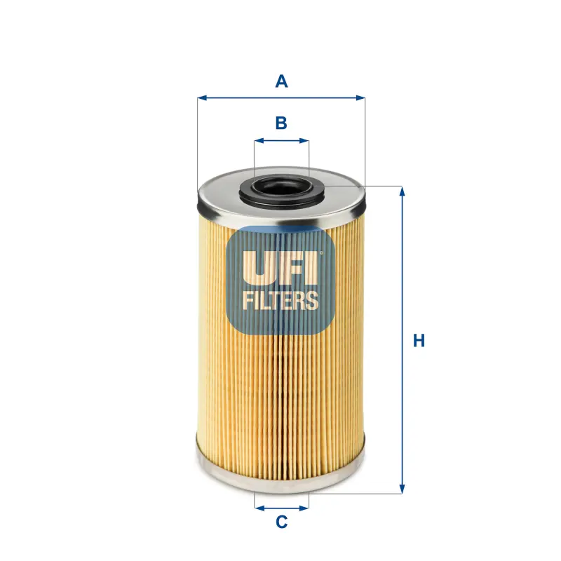 Filtro Combus Kx204D UFI Ref. 2669400