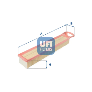 Filtro Aire Lx1969 Psa Mini UFI Ref. 3034500