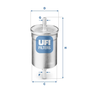 Filtro Combusib Kl248 Psa UFI Ref. 3171000